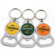 Wholesale Cheap Custom Metal Souvenir Key Ring Bottle Opener